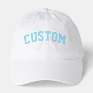 Custom University College Letter Grad Gift for her Hat