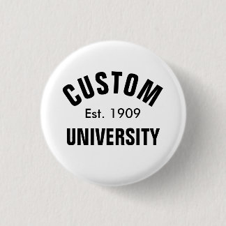 Custom University Est. Button