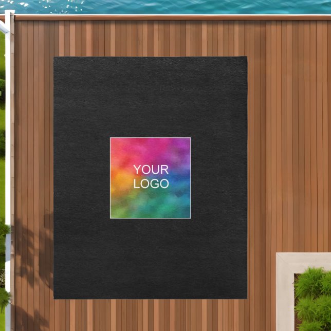 Custom Upload Business Logo Here Add Text Large Outdoor Rug (Insitu (Outdoor 2))