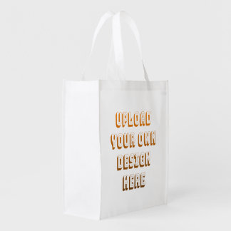 Custom Upload Design Product Grocery Bag