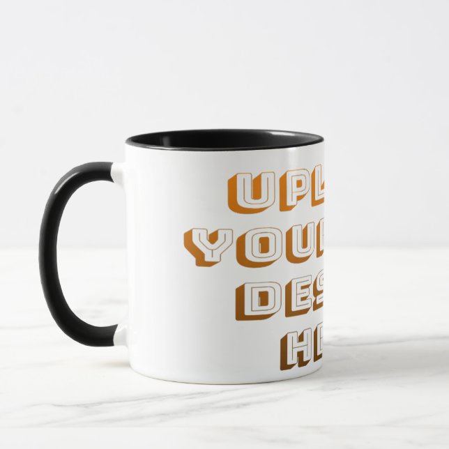Custom Upload Design Product Mug (Left)