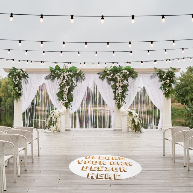 Custom Upload Design Product Outdoor Rug (Insitu (Wedding 1))
