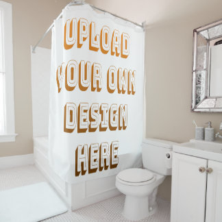 Custom Upload Design Product Shower Curtain