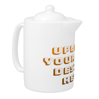 Custom Upload Design Product Teapot