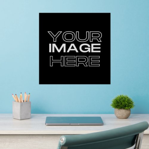 Custom Upload Your Own Image Business Wall Decal