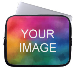 Custom Upload Your Own Photo Image Logo Add Text Laptop Sleeve