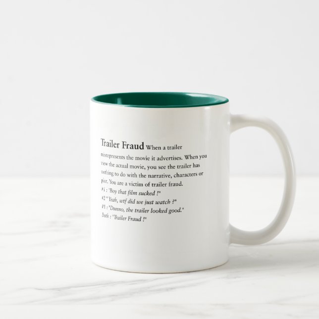 Custom Urban Dictionary two-tone mug (Right)