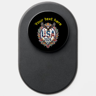 Custom USA National Soccer Bald Eagle Logo PopSocket