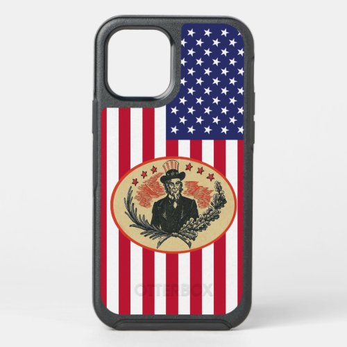Custom USA President Flag OtterBox Symmetry iPhone 12 Case