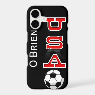 Custom USA soccer Phone Case