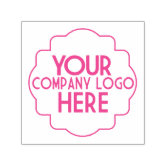 4 x 5 Extra Large Custom Company Logo Rubber Sta Rubber Stamp