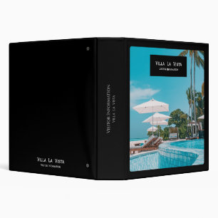 Custom Vacation Rental Guest Binder Modern