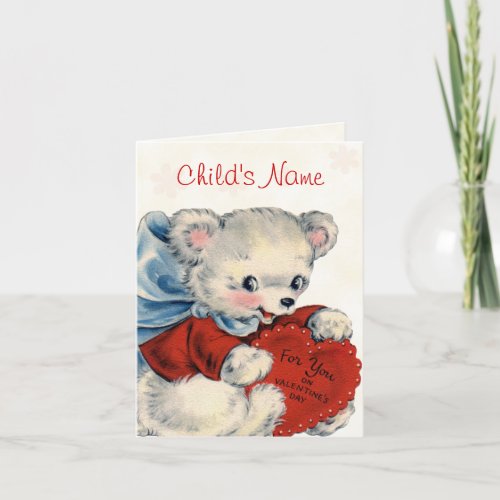 Custom Valentine Card for Kids