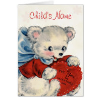 Custom Valentine Card for Kids