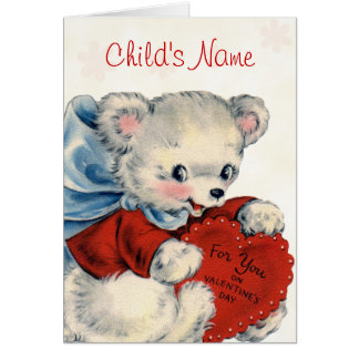 Custom Valentine Card for Kids