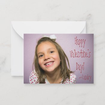 Custom Valentine For Kids With Word Search Note Card by zazzletemplates at Zazzle