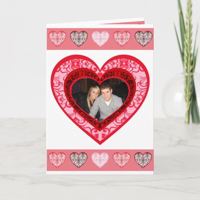 Custom Valentine's Day Greeting Card (Front)