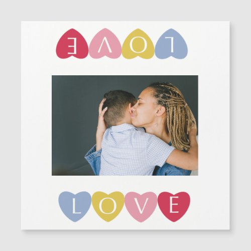 Custom valentines day love photo collage card