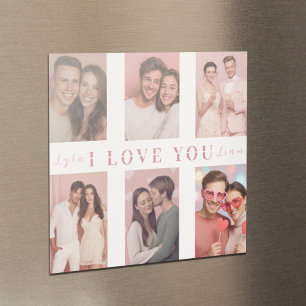 Custom Valentine's Day Magnet   Couple Gift