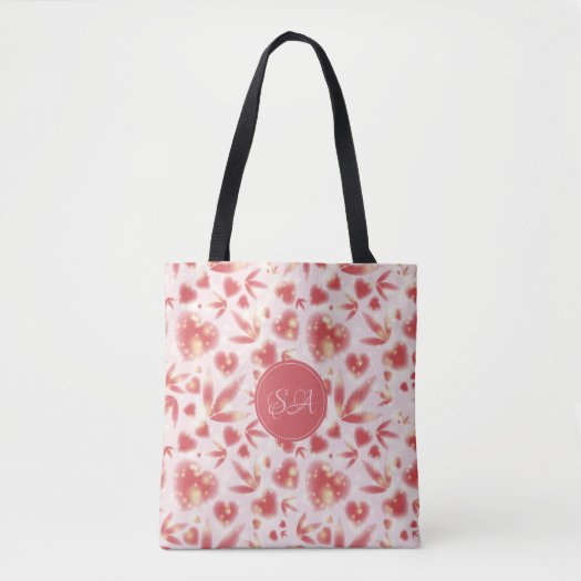 Custom Valentine's Day Pink Hearts Shiny Dot Light