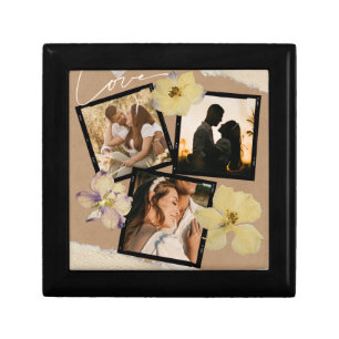 Custom Valentine's Day Romantic Couple Photo  Gift Box