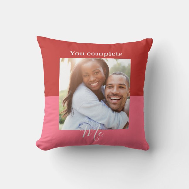 Custom Valentine's Day Throw Pillow, Pillow (Front)