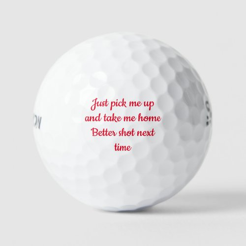 Custom Value Golf Ball