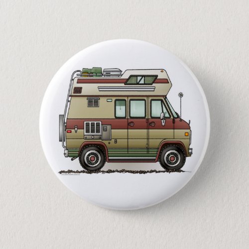 Custom Van Camper RV Button