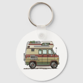 Custom Van Camper RV Keychain