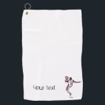 Custom Van der Ven Logo Golf Club Towel<br><div class="desc">Custom Van der Ven Logo Golf Club Towel designed for golfers who want the cleanest clubs for excellent performance on the course.

Featuring a sleek Van der Ven inspired logo designed by 11 year old artist,  KTJnr.</div>