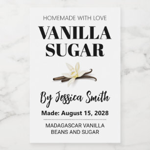 Custom Vanilla Sugar Label AF_01sq