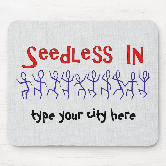 Custom Vasectomy Celebration Mouse Pad (Front)