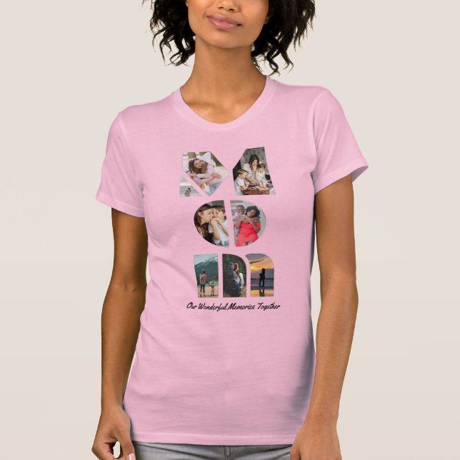 Custom Vertical Mom T-Shirt (Front)