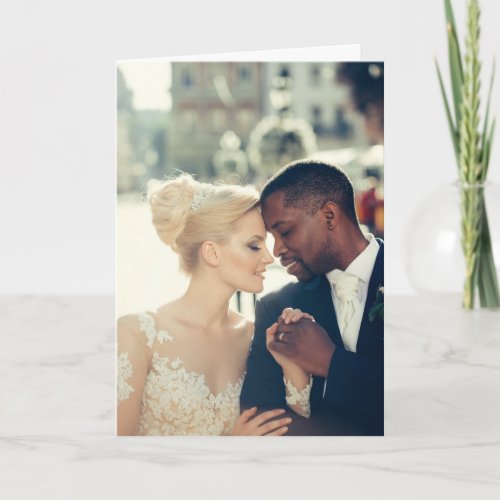 Custom Vertical Photo Greeting Cards