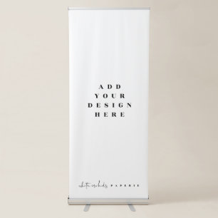 Custom Vertical Rectangle Banner Printing