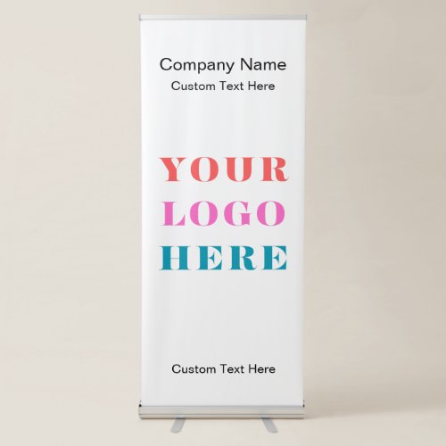 Custom Vertical Retractable Banner