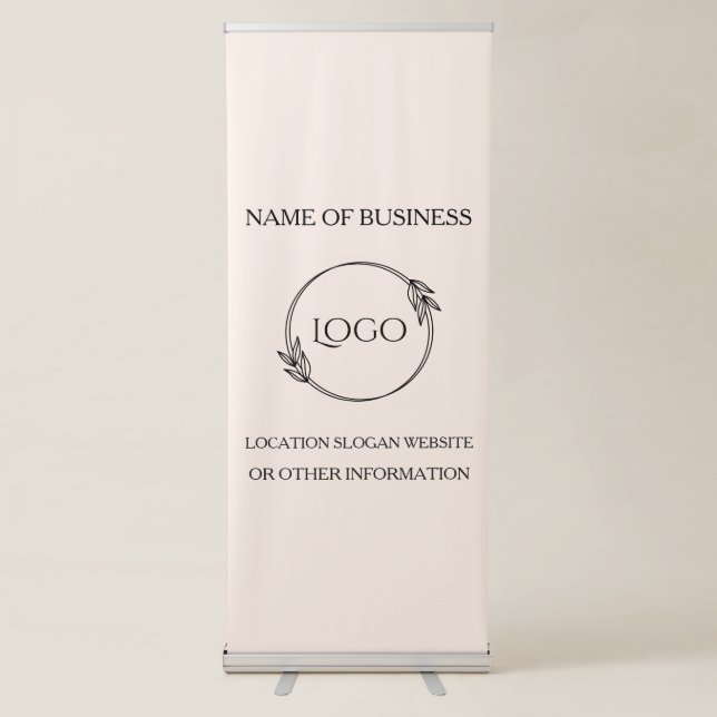 Custom Vertical Retractable Banner (Front)