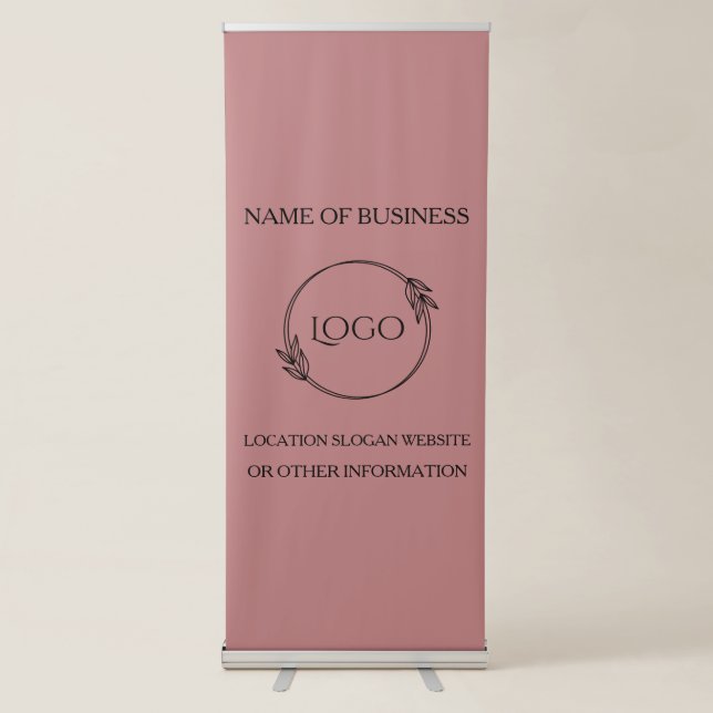 Custom Vertical Retractable Banner (Front)
