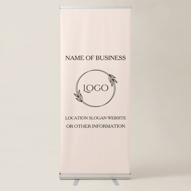 Custom Vertical Retractable Banner (Front)