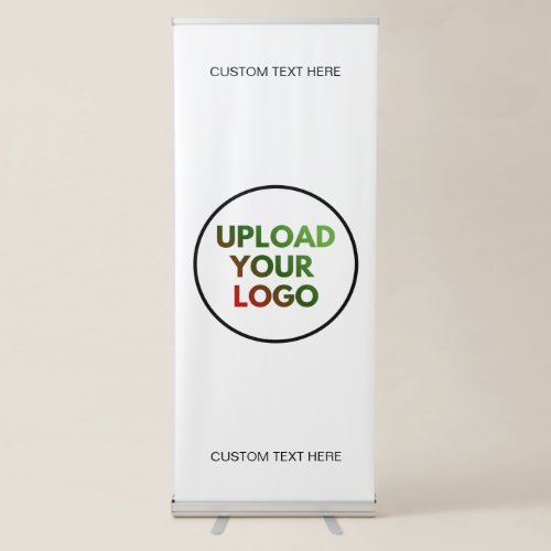 Custom Vertical Retractable Banner