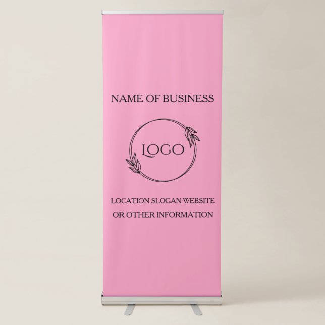 Custom Vertical Retractable Banner (Front)