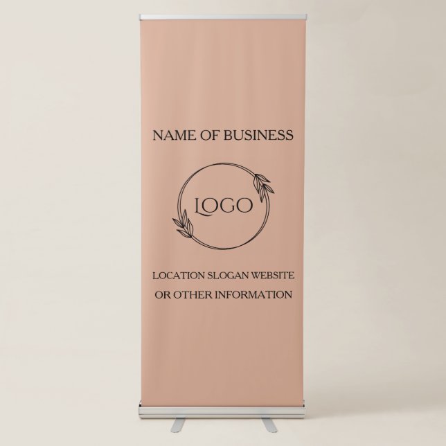 Custom Vertical Retractable Banner (Front)