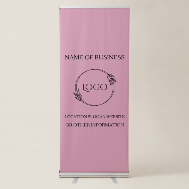 Custom Vertical Retractable Banner (Front)