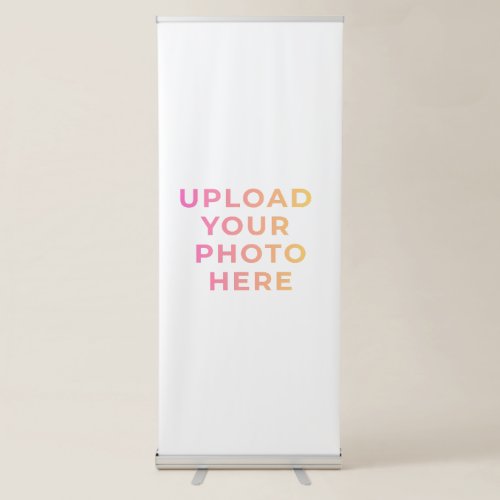 Custom Vertical Retractable Banner