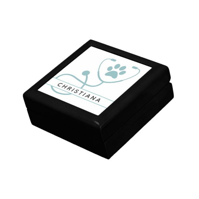 Custom Veterinarian Veterinary Professionals Gift Box (Side)