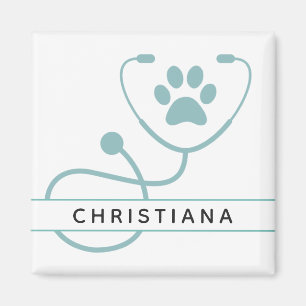 Custom Veterinarian Veterinary Professionals Magnet