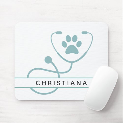 Custom Veterinarian Veterinary Professionals Mouse Pad