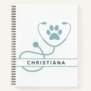 Custom Veterinarian Veterinary Professionals Notebook