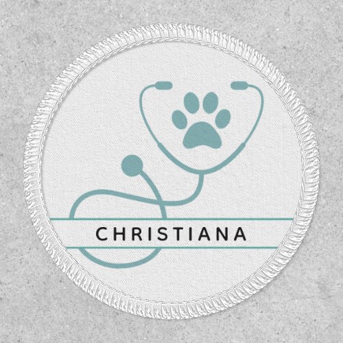 Custom Veterinarian Veterinary Professionals Patch