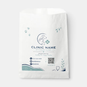 Custom Veterinary Clinic Paper Bag